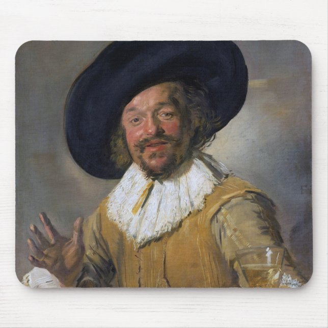The Merry Drinker, Frans Hals, 1628-1630 Mouse Pad (Front)