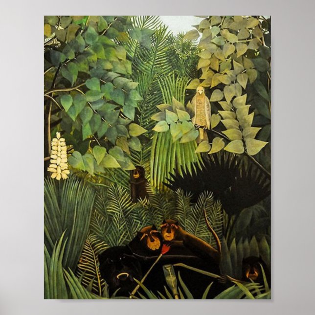 The Merry Jesters By Henri Rousseau Poster (Front)