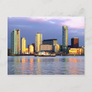 The Mersey Ferry & LIverpool Waterfront Postcard