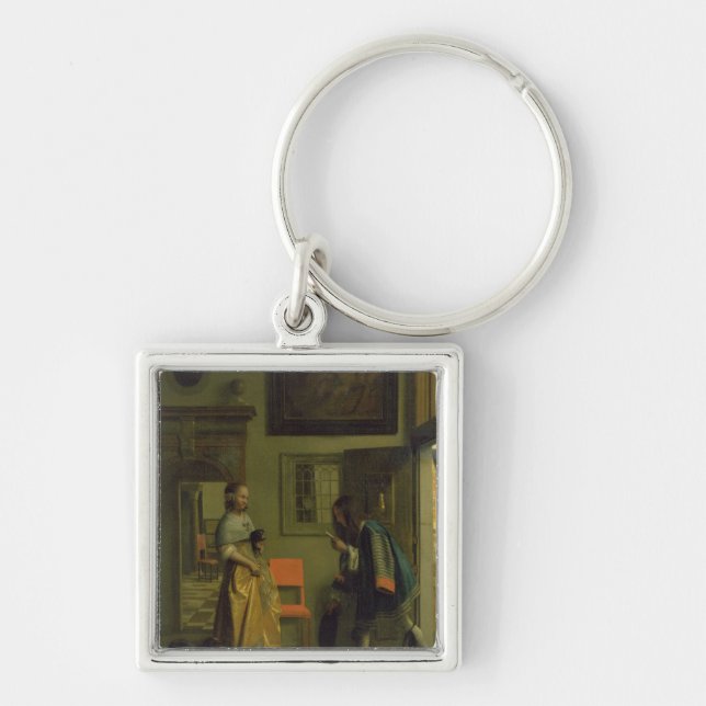 The Messenger, c.1669 Keychain (Front)