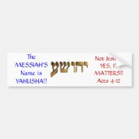The Messiah's Name is Yahusha!!
