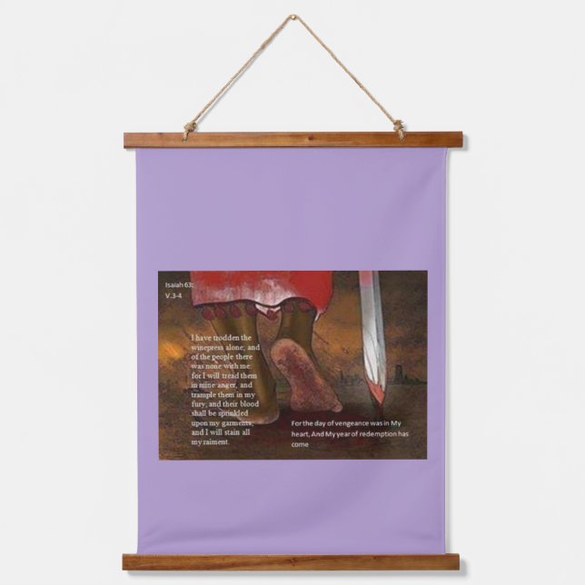 The Messiah's Return Hanging Tapestry (Front)