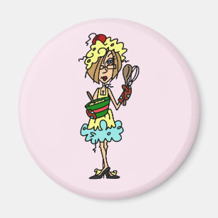 The Messy Cook T-shirts and Gifts Magnet