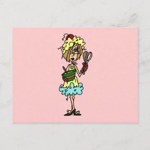 The Messy Cook T-shirts and Gifts Postcard