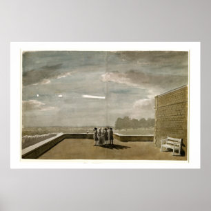 The Meteor of August 18, 1783, as seen from the Ea Poster