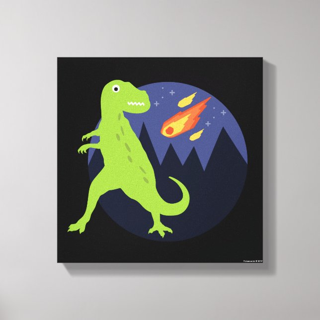 The Meteorite That Stuck Canvas Print (Front)