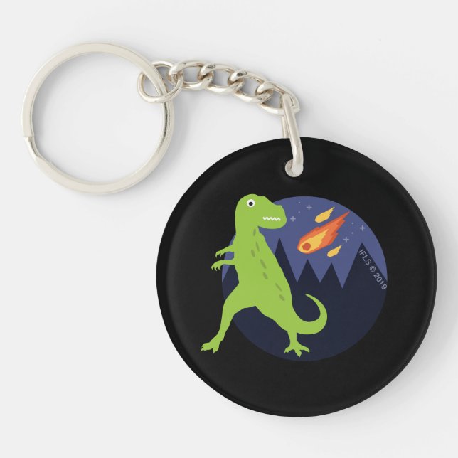 The Meteorite That Stuck Keychain (Front)