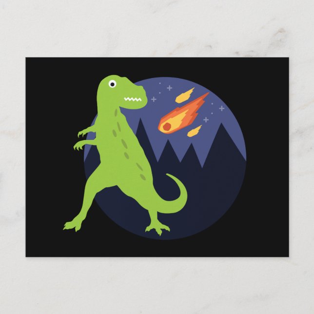 The Meteorite That Stuck Postcard (Front)