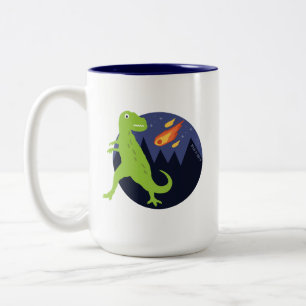 The Meteorite That Stuck Two-Tone Coffee Mug