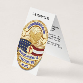 THE MICAH SEAL BUSINESS CARD