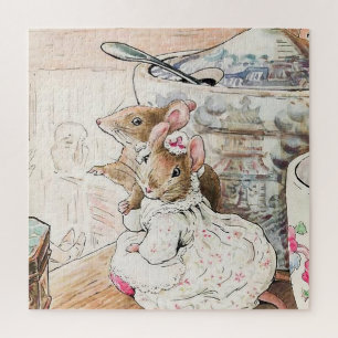 “The Mice Listened to the Tailor” by Beatrix Potte Jigsaw Puzzle