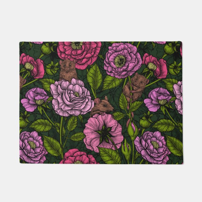 The mice party doormat (Front)