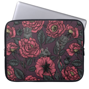The mice party laptop sleeve
