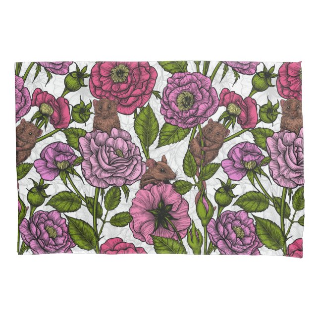 The mice party pillowcase (Front-Left)