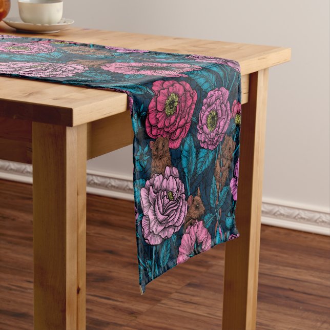 The mice party short table runner (In Situ)