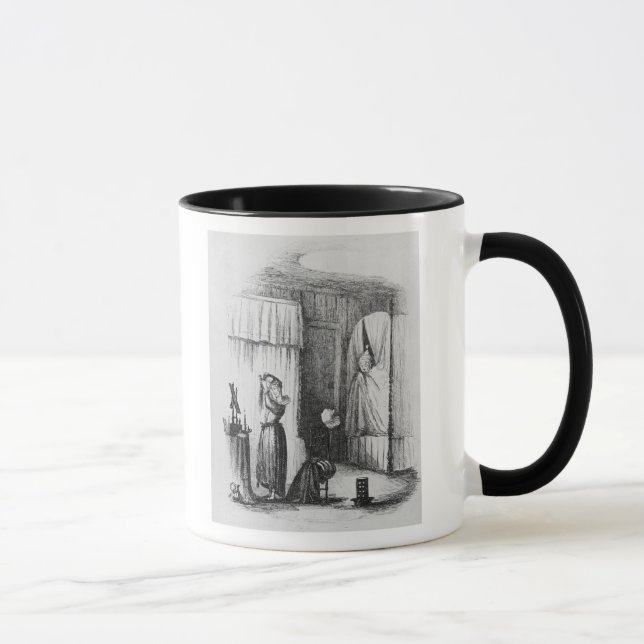 The Middle-Aged Lady in the Double-Bedded Room Mug (Right)