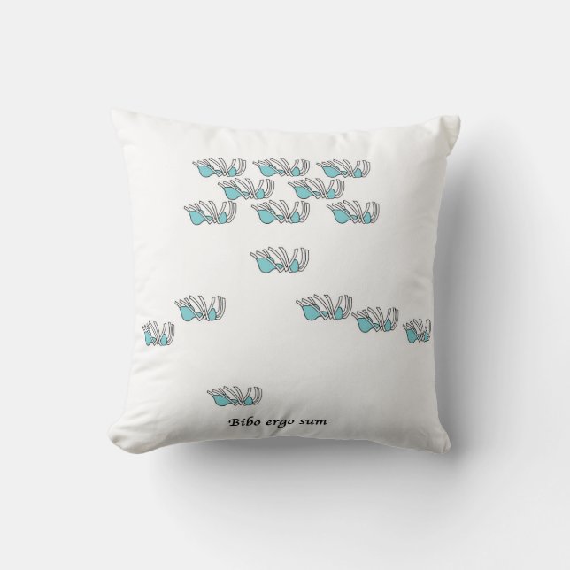 The Middlesex Hospital / Dead Ant Cushion & motto (Front)