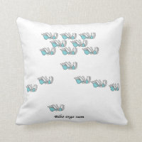 The Middlesex Hospital / Dead Ant Cushion & motto