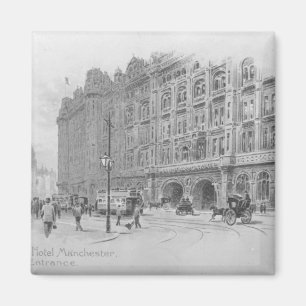 The Midland Hotel, Manchester, c.1910 Magnet