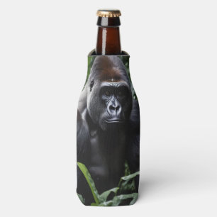 The Midnight Gorilla King: Monarch of the Forest Bottle Cooler