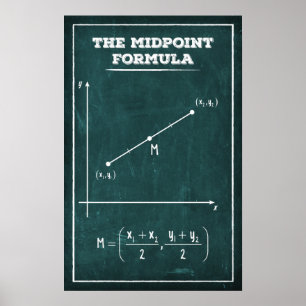 The Midpoint Formula Poster