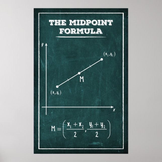 The Midpoint Formula Poster (Front)
