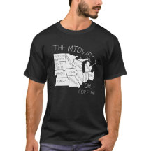 THE MIDWEST FUN Geography Map T-shirt
