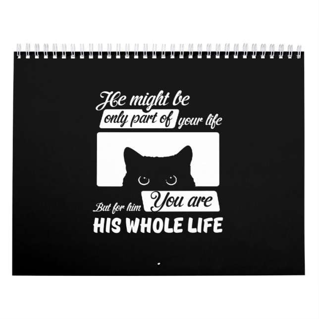 the might be only part of your life but for him yo calendar (Cover)