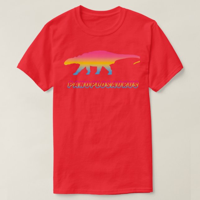 The might panoplosaurus T-Shirt (Design Front)