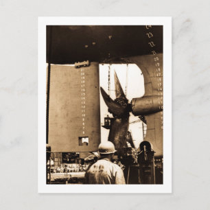 The Mighty Fitz - Rudder & Prop Postcard