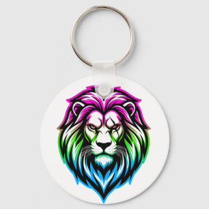 The Mighty Lion - Poly-Sovereign 'Multi-Front' Keychain
