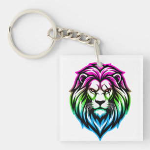 The Mighty Lion - Poly-Sovereign 'Multi-Front' Keychain