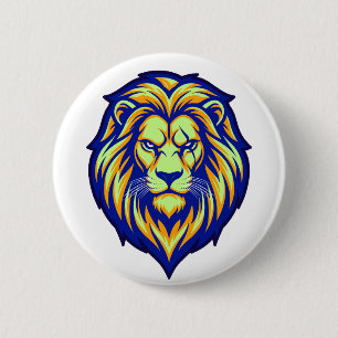 The Mighty Lion - Tylon Tactical-Mercenary 2 Inch Round Button