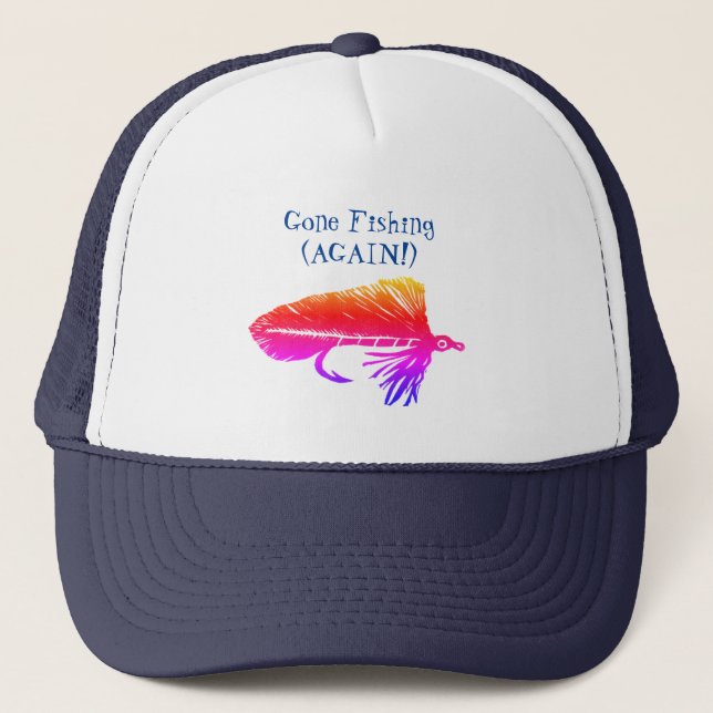 The mighty Matuka streamer rocks on all fish Truck Trucker Hat (Front)