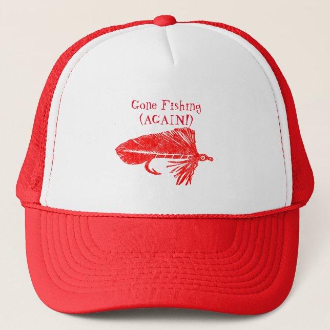 The mighty Matuka streamer rocks on all fish Truck Trucker Hat (Front)