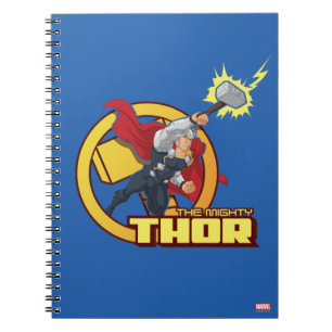 The Mighty Thor Character Graphic Notebook
