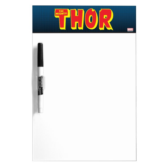 The Mighty Thor Logo Dry Erase Board (Front)