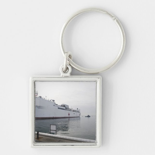 The Military Sealift Command hospital ship Keychain (Front)