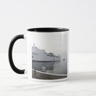 The Military Sealift Command hospital ship Mug