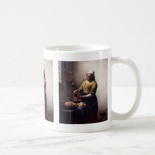 The Milkmaid by Johannes Vermeer Coffee Mug