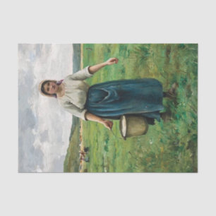 The Milkmaid by Therese Cotard-Dupre Tissue Paper