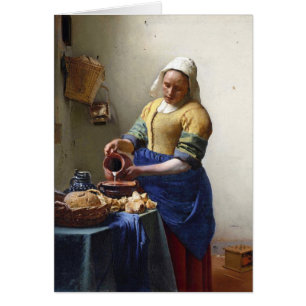 The Milkmaid, c.1658-60 (oil on canvas)