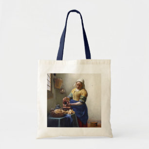 The Milkmaid, c.1658-60 (oil on canvas) Tote Bag