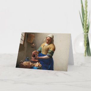 THE MILKMAID CARD
