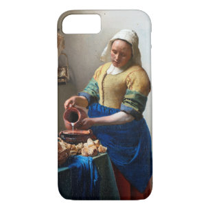 The Milkmaid, Johannes Vermeer, 1657-1658 Case-Mate iPhone Case