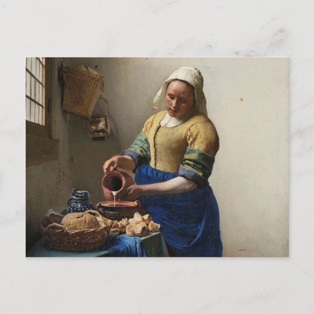 THE MILKMAID POSTCARD (Front)