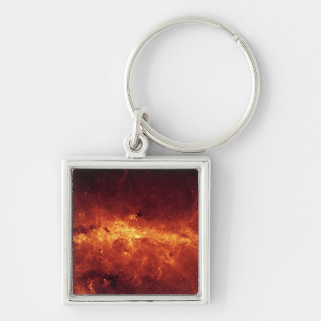 The Milky Way centre aglow with dust Keychain (Front)