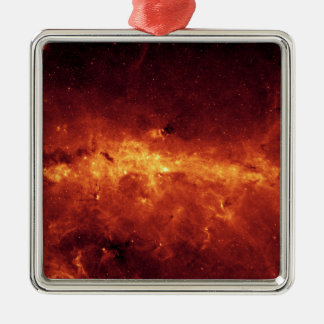 The Milky Way centre aglow with dust Metal Ornament