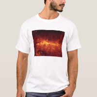 The Milky Way centre aglow with dust