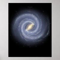 The Milky Way Galaxy (annotated)